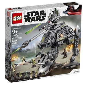 Additional product catalog view highlighting the features of the LEGO® Star Wars™ 75234 AT-AP Walker (SOLD OUT). 