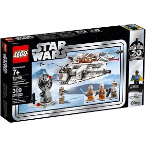 Additional product catalog view highlighting the features of the LEGO® Star Wars™ 75259 Snowspeeder 20th Anniversary Edition (SOLD OUT). 