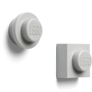 Additional product catalog view highlighting the features of the LEGO Storage Products 40101740 Magnet Set Medium Stone Grey. 