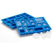 Additional product catalog view highlighting the features of the LEGO Storage Products 41000001 Ice Cube Tray Bright Blue. 