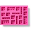 Additional product catalog view highlighting the features of the LEGO Storage Products 41000002 Ice Cube Tray Medium Pink. 