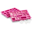 Additional product catalog view highlighting the features of the LEGO Storage Products 41000002 Ice Cube Tray Medium Pink. 
