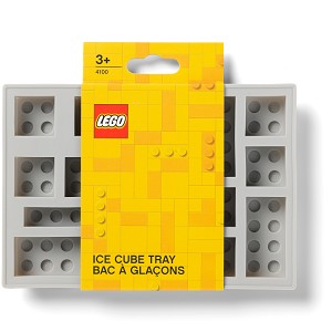 Additional product catalog view highlighting the features of the LEGO Storage Products 41000003 Ice Cube Tray Medium Stone Grey. 