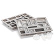 Additional product catalog view highlighting the features of the LEGO Storage Products 41000003 Ice Cube Tray Medium Stone Grey. 