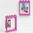 Additional product catalog view highlighting the features of the LEGO Storage Products 41131739 Picture Frame Bright Purple. 