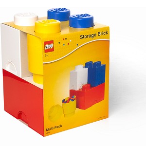 Additional product catalog view highlighting the features of the LEGO Storage Products 40150601 Brick MultiPack 4 Pcs. 