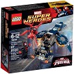 Additional product catalog view highlighting the features of the LEGO Super Heroes Marvel 76036 Carnages Shield Sky Attack SOLD OUT. 
