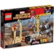 Additional product catalog view highlighting the features of the LEGO Super Heroes Marvel 76037 Rhino and Sandman Supervillain Teamup SOLD OUT. 