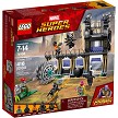 Additional product catalog view highlighting the features of the LEGO Super Heroes Marvel 76103 Corvus Glaive Thresher Attack SOLD OUT. 