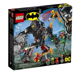 Additional product catalog view highlighting the features of the LEGO Super Heroes 76117 DC Comic Batman Mech vs Poison Ivy Mech SOLD OUT. 