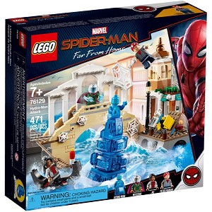 Additional product catalog view highlighting the features of the LEGO Super Heroes Marvel 76129 HydroMan Attack SOLD OUT. 