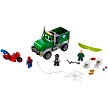 Additional product catalog view highlighting the features of the LEGO Super Heroes Marvel 76147 Vultures Trucker Robbery SOLD OUT. 