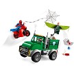 Additional product catalog view highlighting the features of the LEGO Super Heroes Marvel 76147 Vultures Trucker Robbery SOLD OUT. 