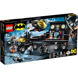 Additional product catalog view highlighting the features of the LEGO Super Heroes DC Comics 76160 Mobile Bat Base SOLD OUT. 
