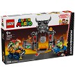 Front packaging art view for the brand new LEGO Super Mario 72039 Mario Kart Bowsers Castle. 