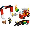 Additional product catalog view highlighting the features of the LEGO Bricks and More 10661 My First LEGO Fire Station. 