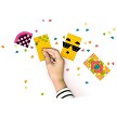 Detailed stock catalog product view of the LEGO® DOTS 41906 Pineapple Pencil Holder (SOLD OUT) elements. 