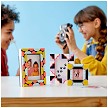 In-room lifestyle environment view demonstrating real-world size and scale constraints for the LEGO® DOTS 41914 Creative Picture Frames (SOLD OUT) set. 