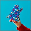 In-room lifestyle environment view demonstrating real-world size and scale constraints for the LEGO® DOTS 41936 Pencil Holder (SOLD OUT) set. 