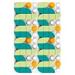 Detailed stock catalog product view of the LEGO® DOTS 41959 Cute Panda Tray (SOLD OUT) elements. 