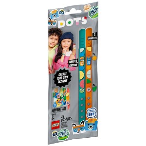 Additional product catalog view highlighting the features of the LEGO DOTS 41918 Adventure Bracelets. 