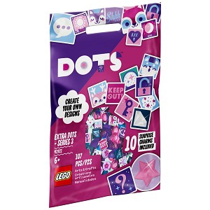 Additional product catalog view highlighting the features of the LEGO DOTS 41921 Extra DOTS Series 3. 