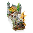 Detailed stock catalog product view of the LEGO® Icons 10316 THE LORD OF THE RINGS™: RIVENDELL *Very Minor Damage* elements. 