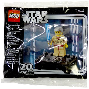 Additional product catalog view highlighting the features of the LEGO® Star Wars™ 30624 Obi-Wan Kenobi Minifigure (SOLD OUT). 