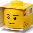 Additional product catalog view highlighting the features of the LEGO Storage Products 40330806 Mini Head Yellow Boy. 