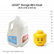 Additional product catalog view highlighting the features of the LEGO Storage Products 40330807 Mini Head Yellow Girl. 
